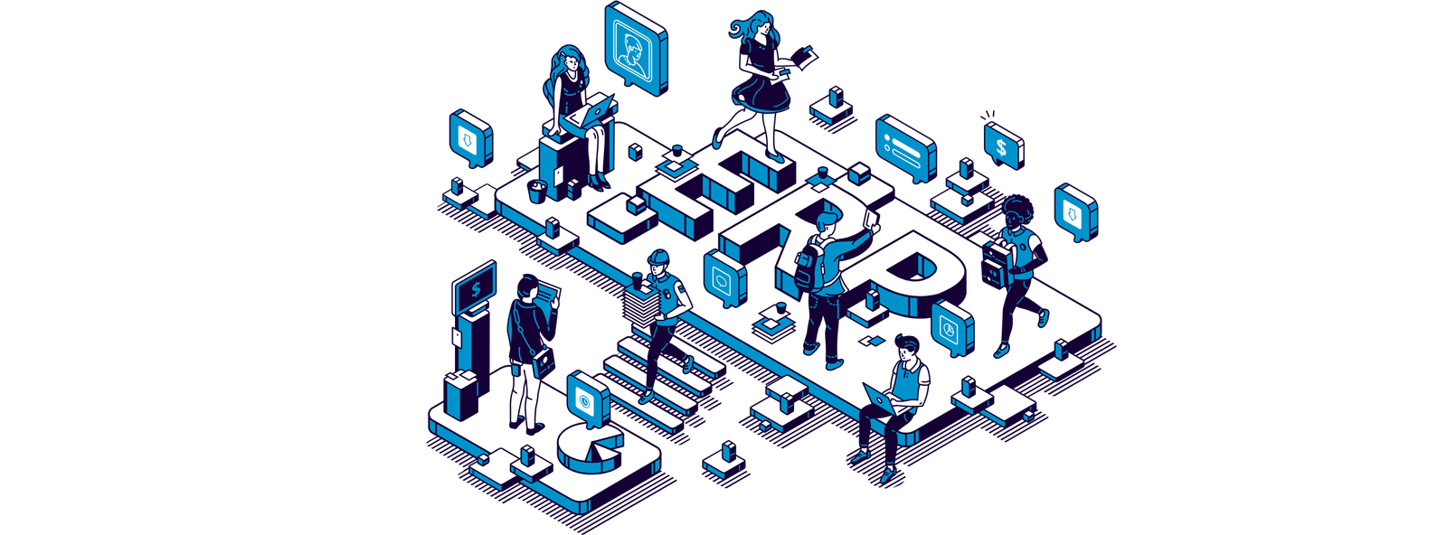 Custom ERP Development Icon