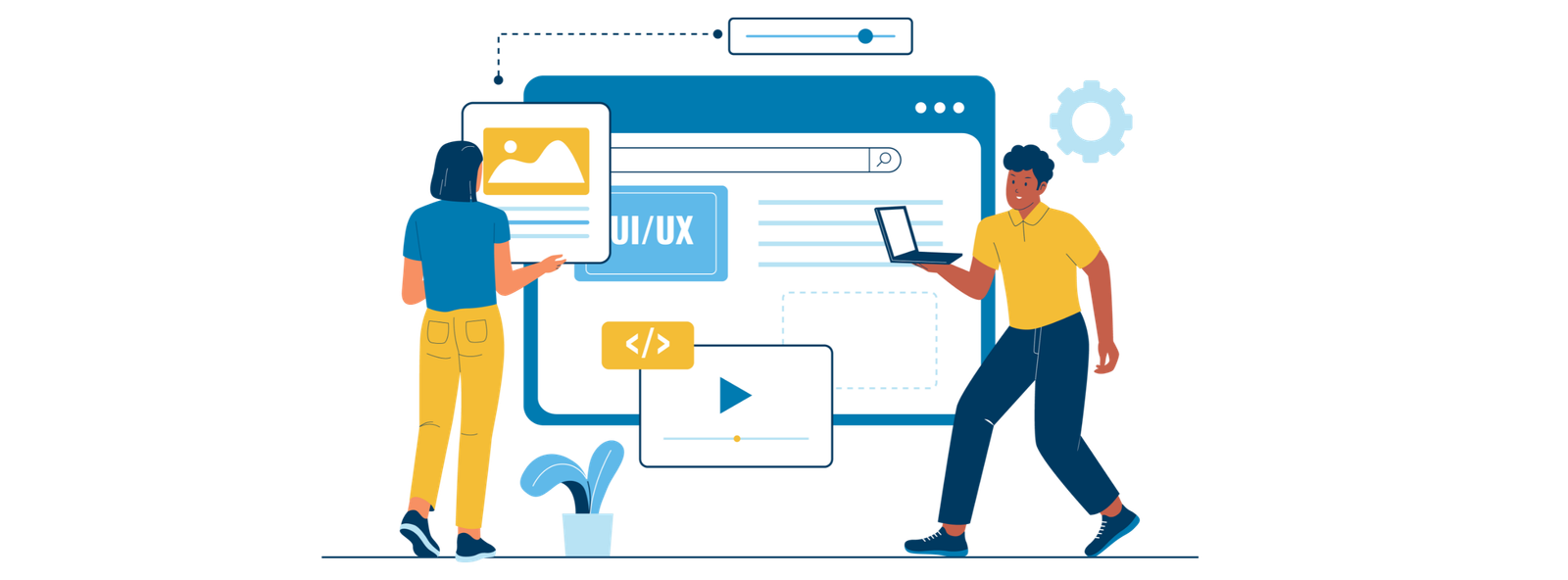 Wireframes and interactive prototypes in Figma