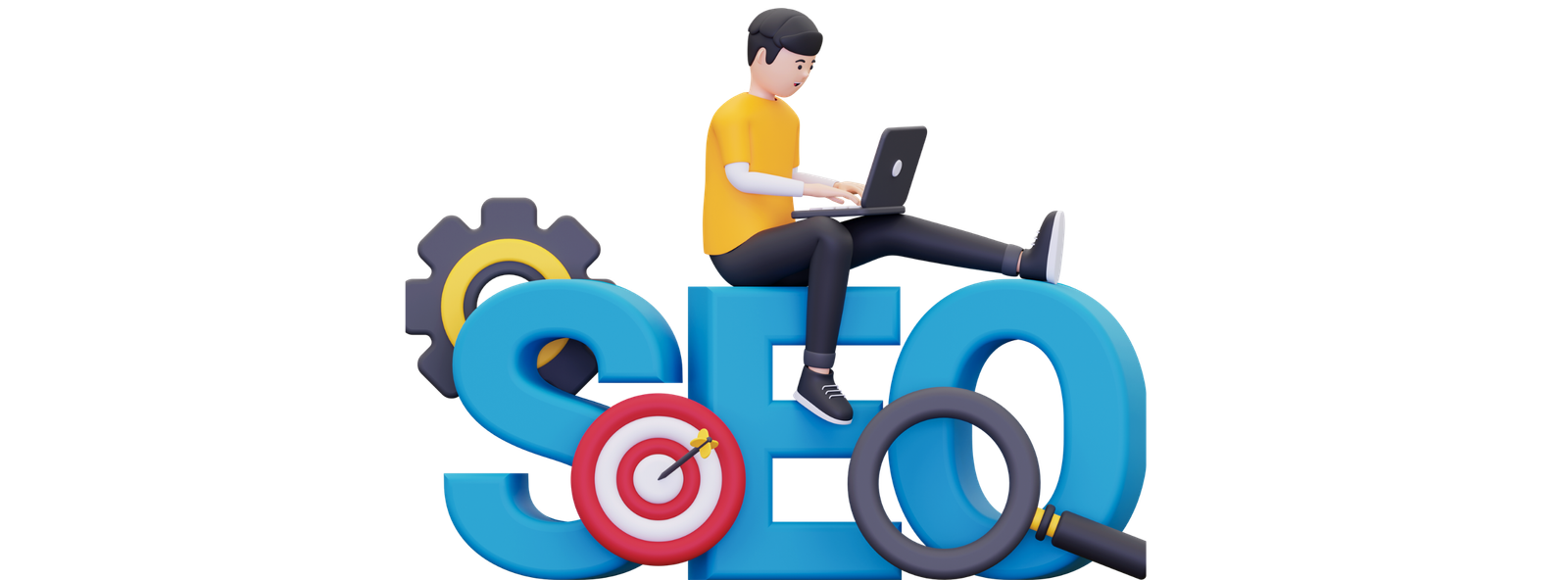 SEO services: keyword research, on-page SEO, technical SEO, link building