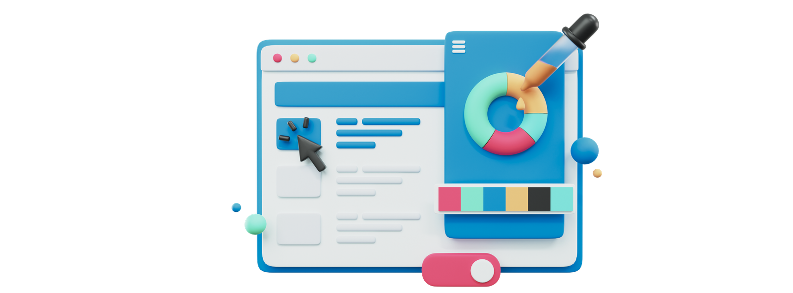 Web UI/UX for responsive websites and web apps